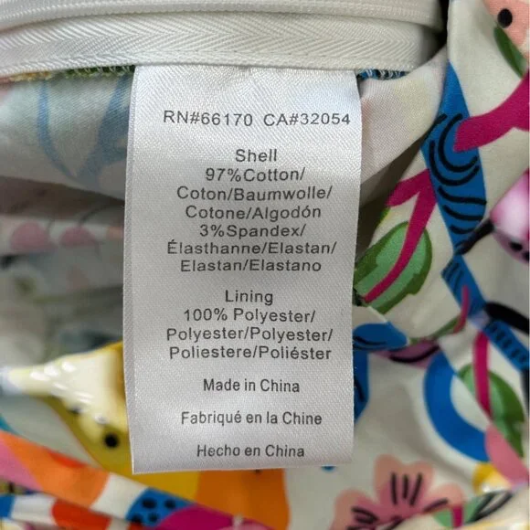 Anthropologie Hutch Bandeau Romper Motif Fruit Print Sleeveless Womens Size XS - Picture 8 of 9